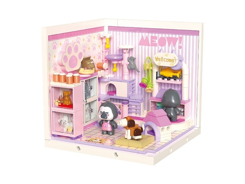 Building Blocks: Xinxin Senior'S Cute Pet Store
