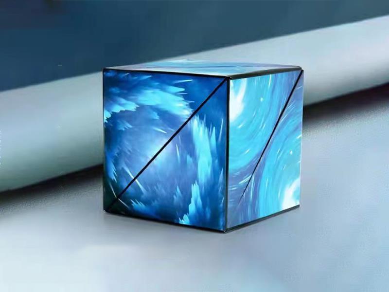 6.2cm Blue Magic Cube