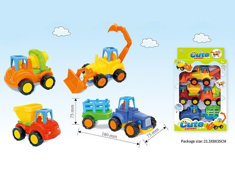 Friction Cartoon Car