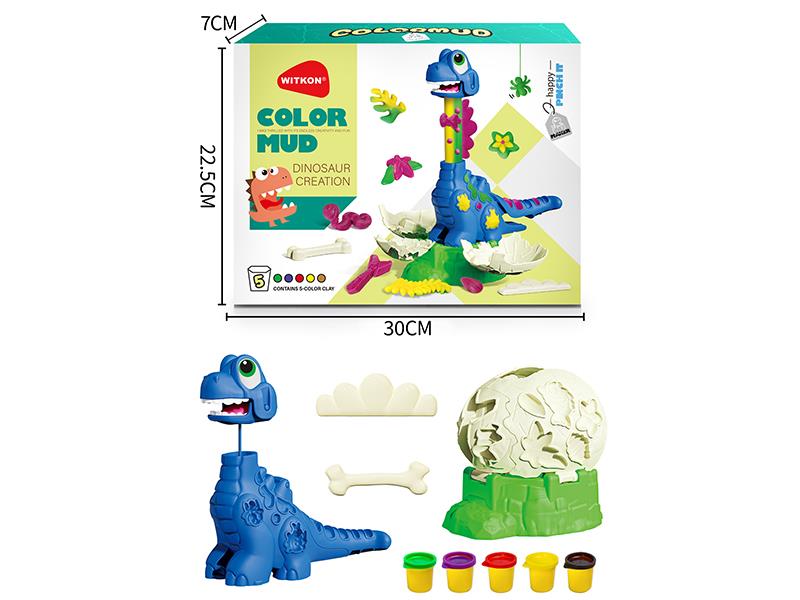 Color Clay Dinosaur Creation Toy