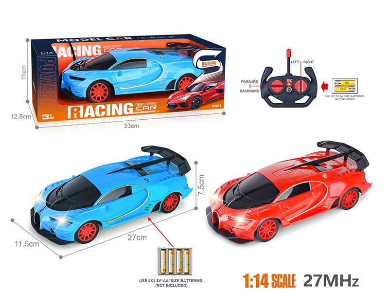 27Mhz 1:14 4-Channel Remote Control Bugatti Veyron Simulated Car With Headlights
