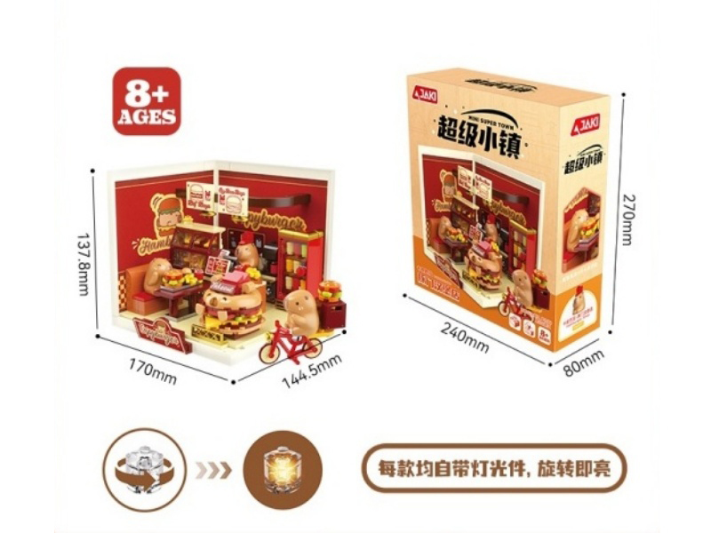 Building Block: Capibara - Tonmen Burger Shop