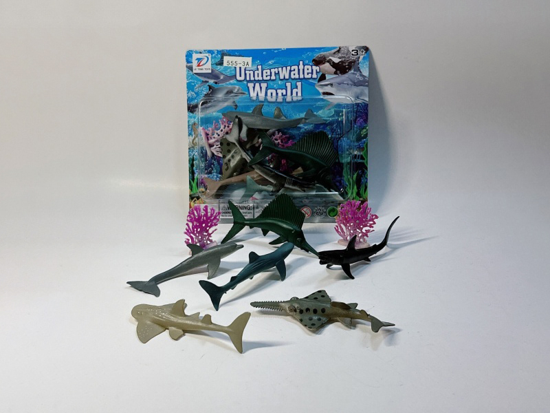 Pvc Simulates Ocean 8Pcs