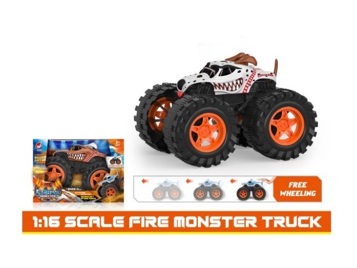 1:16 Hot Wheels Dalmatian Inertial Car