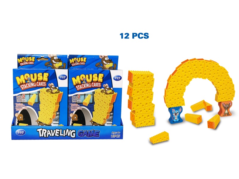 Mouse Stacking Cakes Game 12pcs