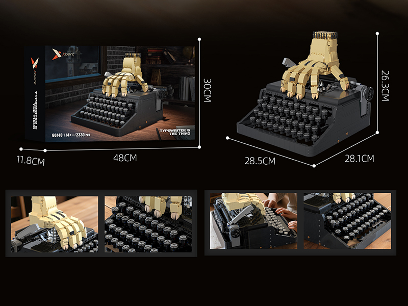 Typewriter Building Blocks 2330pcs