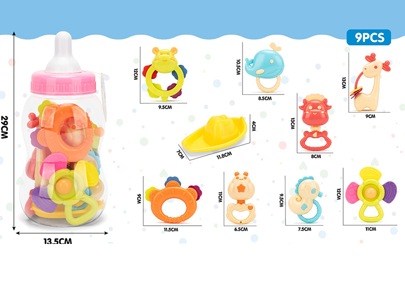 Baby Rattles 9pcs