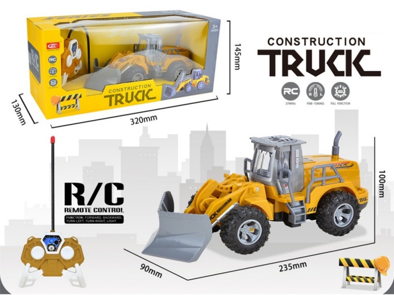 4-Channel  Remote Control  Engineering Truck