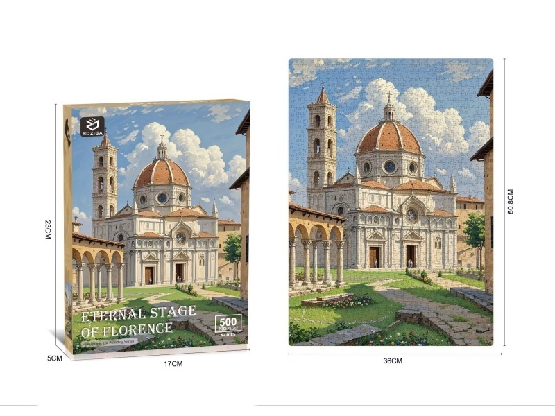 Oil Painting Puzzle (500 Pieces)