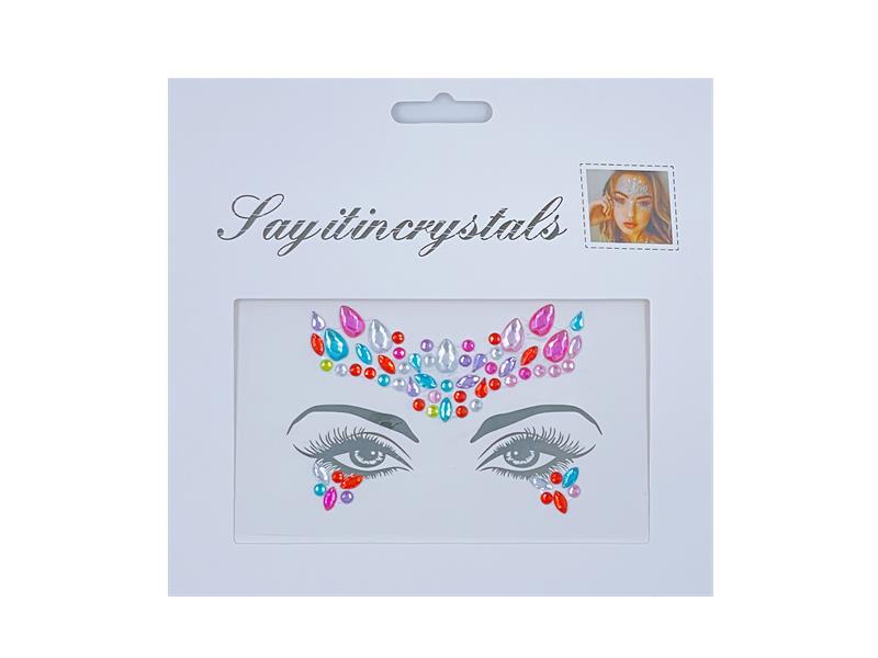 Face Crystal Stickers