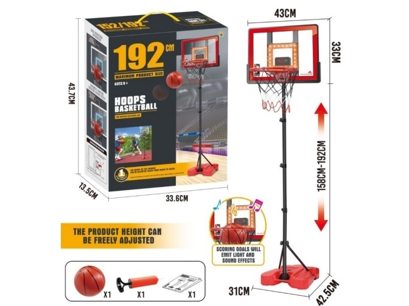 Enhanced Basketball Stand