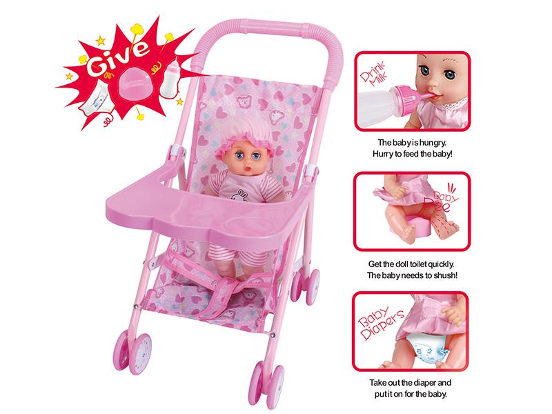 Baby Sunshade Stroller Toy + 12