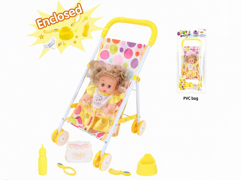 Baby Stroller Toy(Iron) + 12