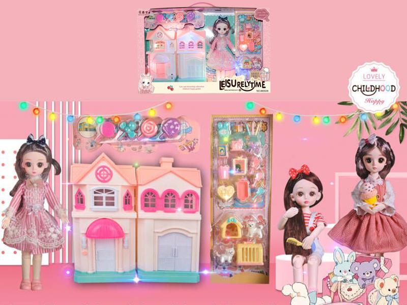 31cm Fashion Doll Villa Set