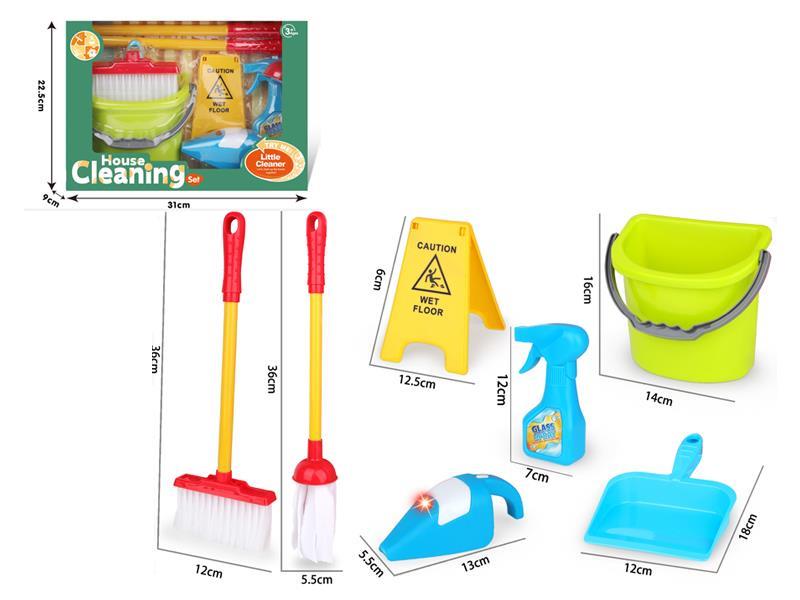 8PCS Cleaning Tools With Sound And Light