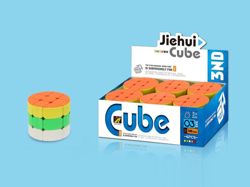 Third-Order Cylindrical Magic Cube/Solid Color
