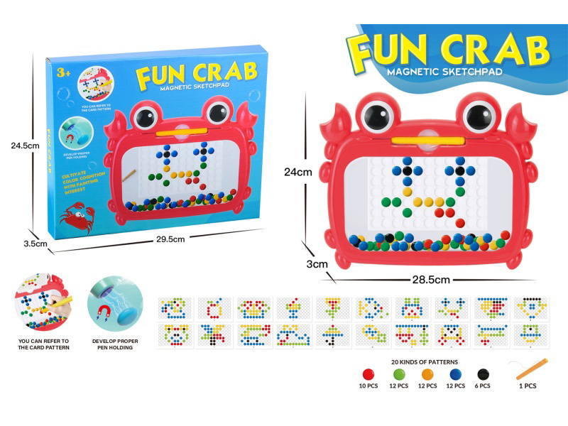 Magnetic Writing Board Crab