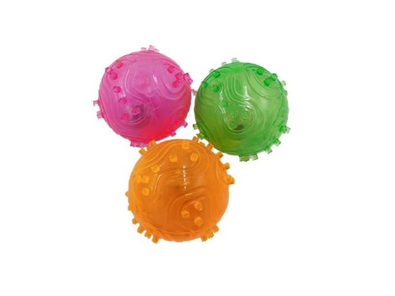 Transparent Tape Light Nail Ball Pet Toy