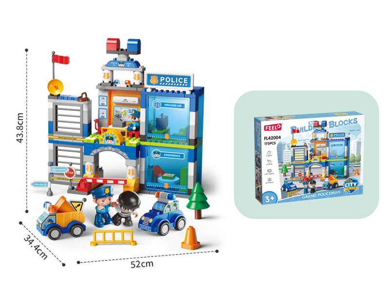 Grand Policeman Building Blocks 175pcs