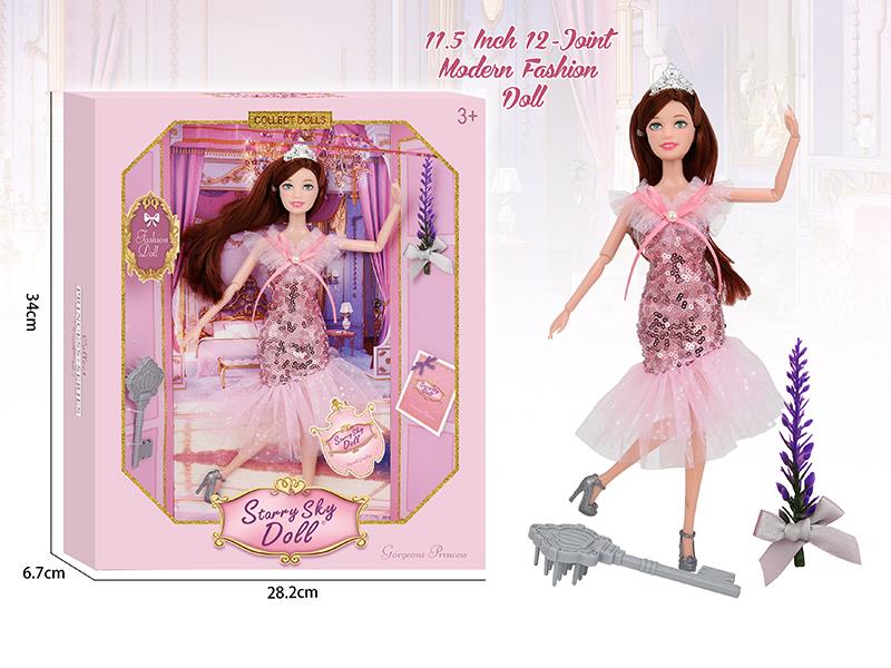 11.5 Inch 12-Joint Fashion Doll