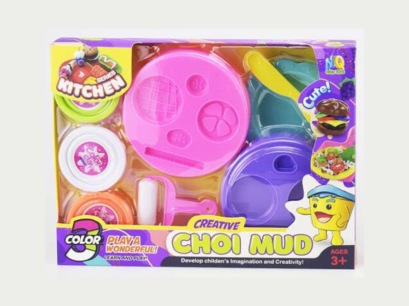 Play Dough Hamburger Set