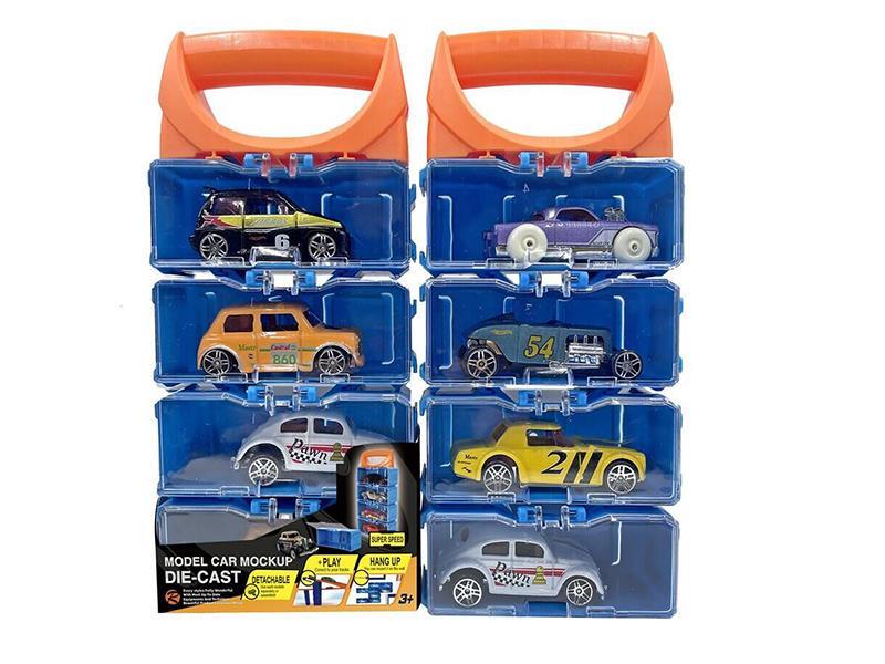 4PCS Slide Alloy Cars