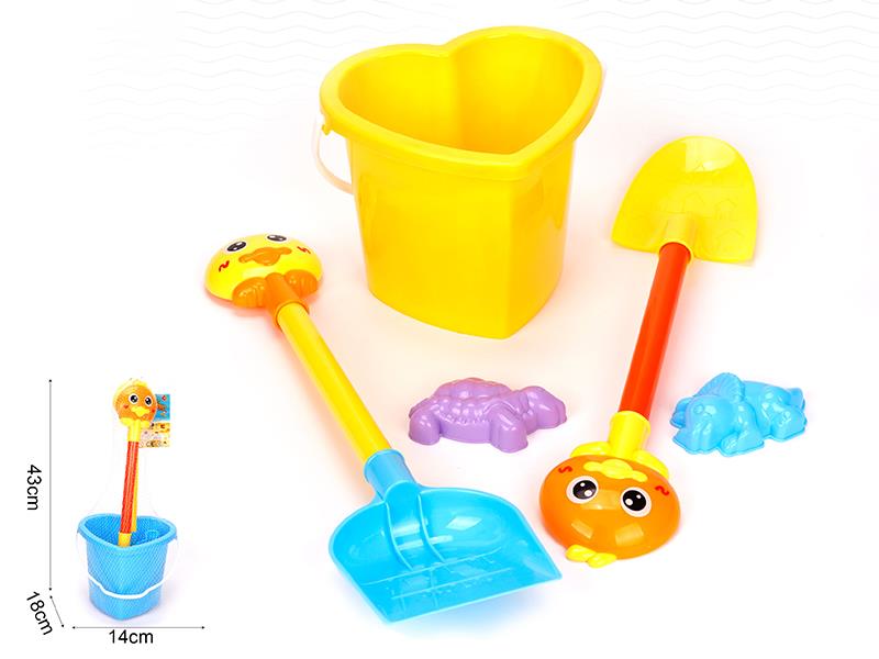 5PCS Medium Sand Bucket Set