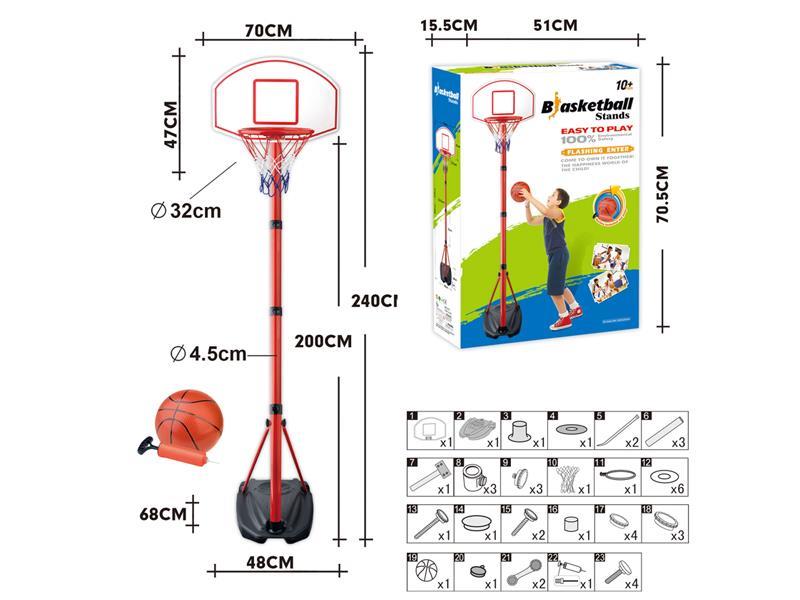 Vertical Blow Molding Basketball Board Suit