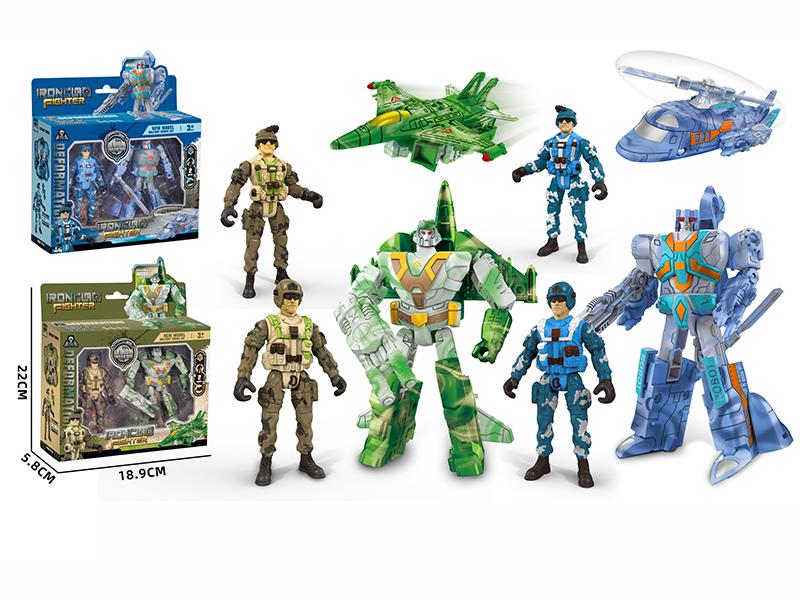 Plane Transformation Mecha Warrior Set