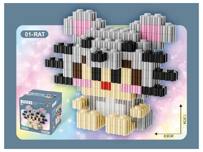 Zodiac - Mouse Building Blocks 330Pcs