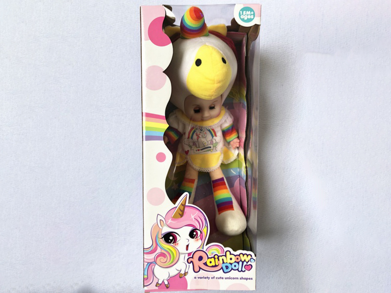 20-Inch Music White Unicorn (Windowed Color Box)