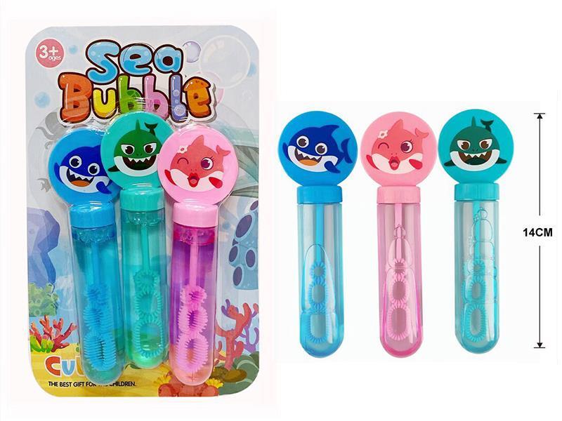 Cartoon Shark Baby Bubble Stick