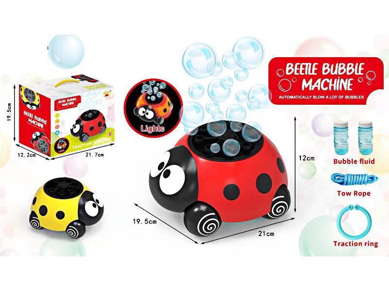 Seven Star Ladybug Bubble Machine