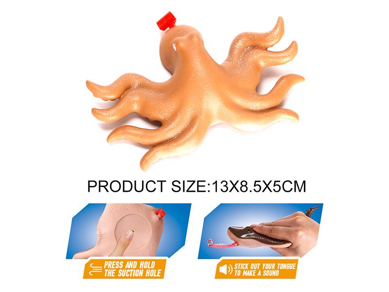 Vinyl Model Octopus(Pinch And Out Tongue)