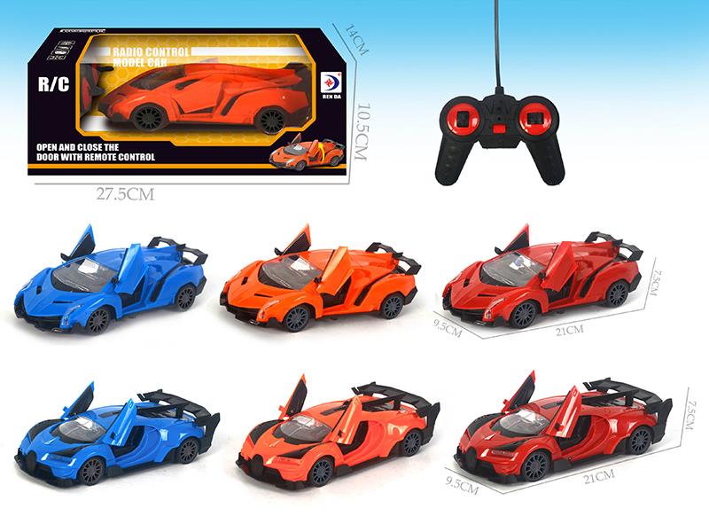 1:24 Remote Control One-Key Door Opening Simulated Sports Car