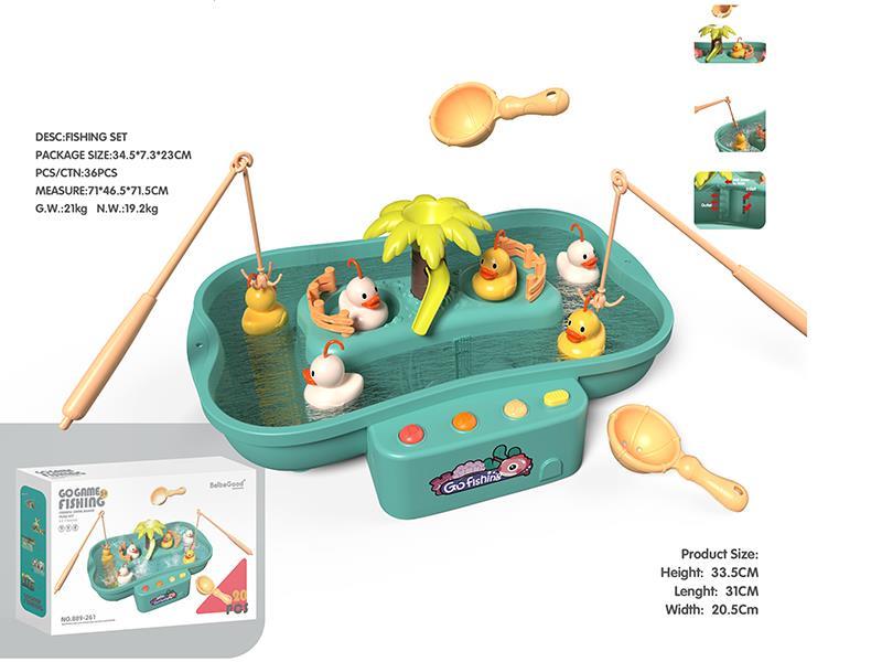 20PCS Rotating Fishing Set