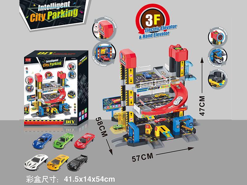 Intelligent City Parcking Lot(Three Layers)