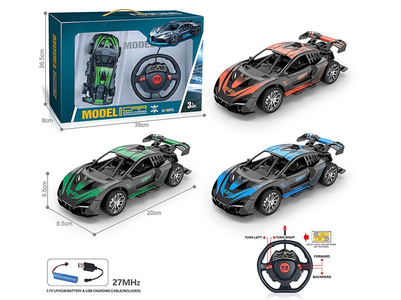 27MHz 1:18 4-Channel Remote Control Lamborghini Car(Including Batteries)