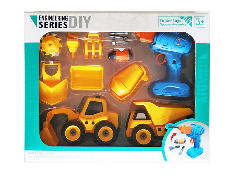 DIY Engineering Trucks With Electric Drill