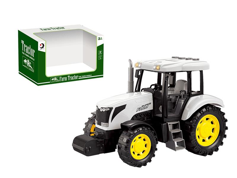 Friction Farm Tractor With Lights And Music