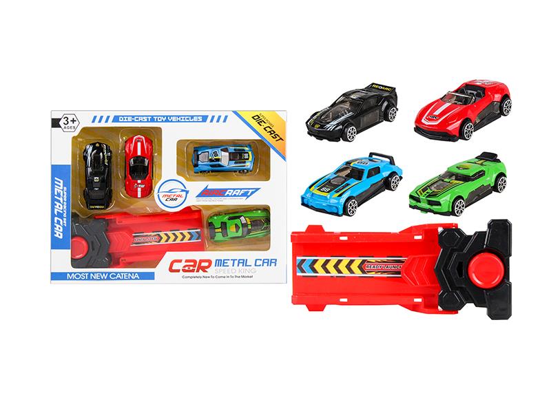 Ejection Alloy Sports Cars Series - 5pcs