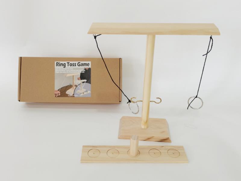 Wooden Ring Toss Game