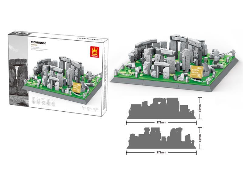 753PCS Building Blocks Of Stonehenge, Wiltshire, England