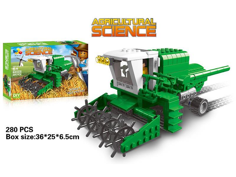 Rice Harvester Building Blocks 280PCS