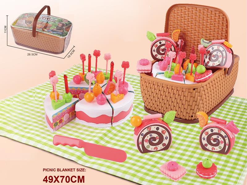 Cake Dessert Toys Basket