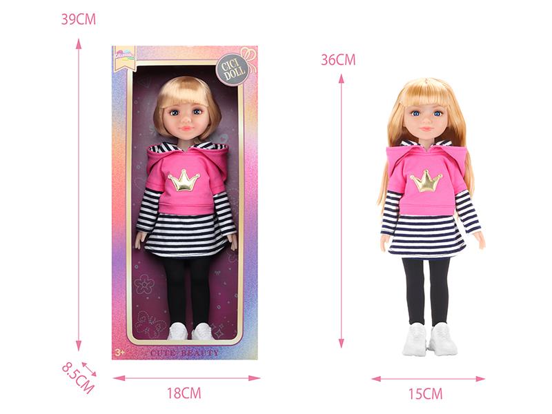 36cm Full Vinyl Fashion Doll