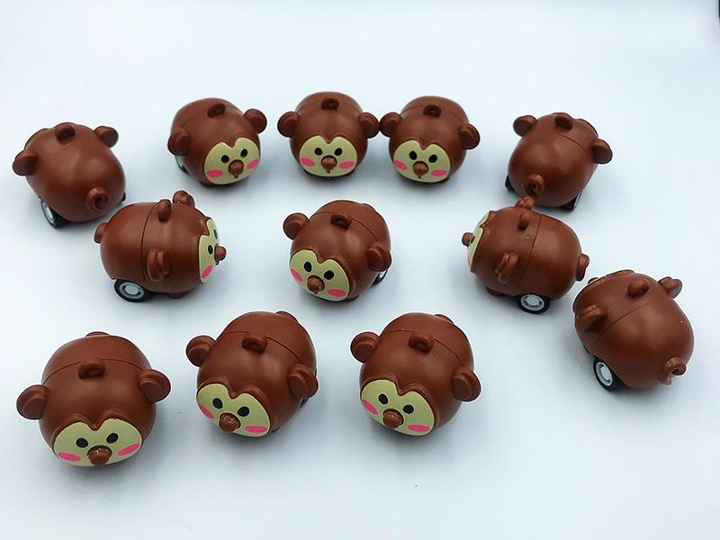 Pull Back Monkey Car