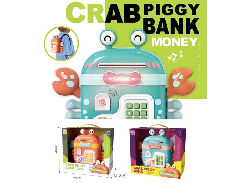 Crab Knapsack Piggy Bank