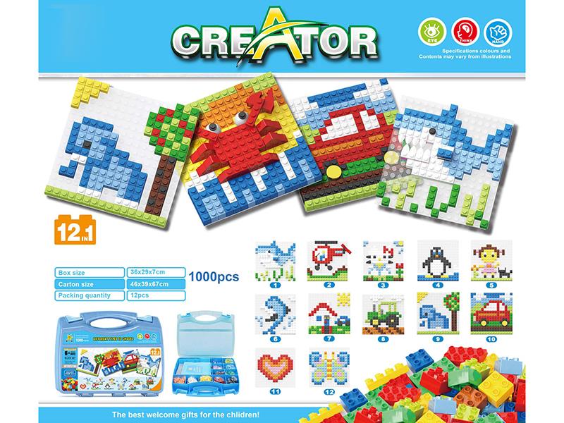 Graphic Creative Series Small Particle Building Blocks