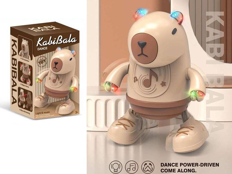 Electric Dance Light Music Kapipala (3 1.5VAA Batteries, No Bag)